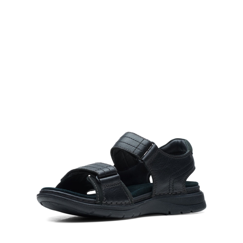 Nature Trek Clarks Schwarzes Nubukleder