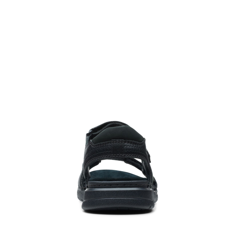 Nature Trek Clarks Schwarzes Nubukleder