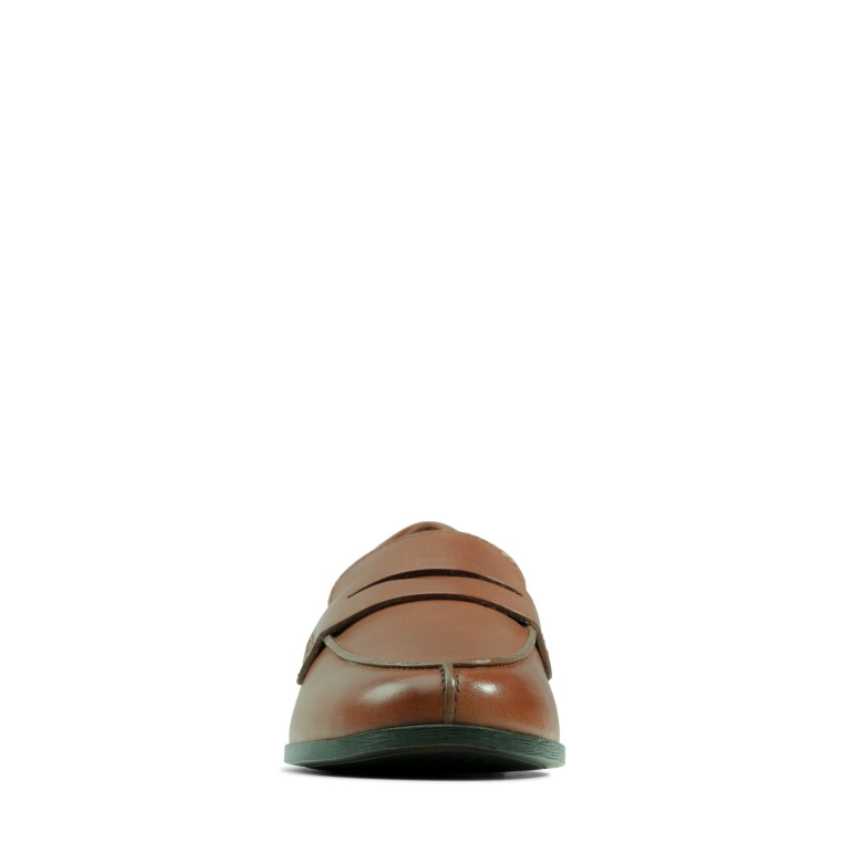 Hamble Loafer Clarks Hellbraunes Leder