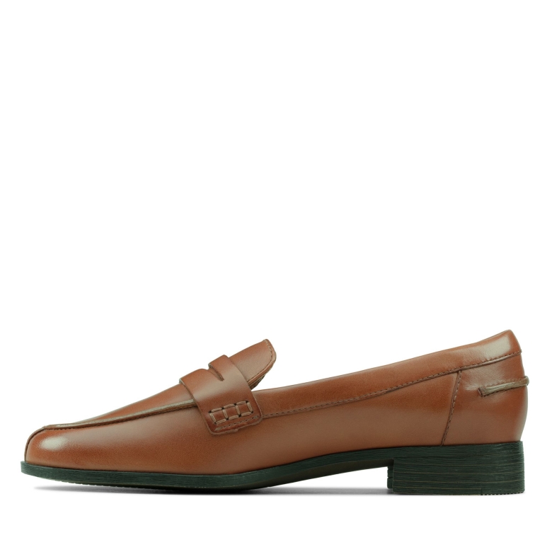 Hamble Loafer Clarks Hellbraunes Leder