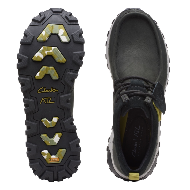 Schwarz Nubuk Clarks Atl Trek Wally