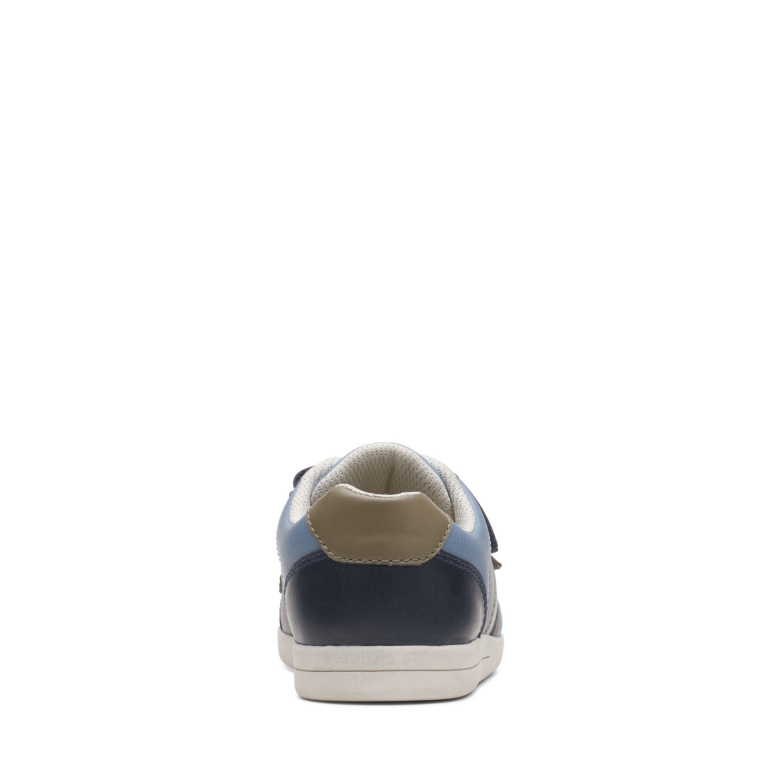 The Stripe K Navy Kombi Clarks