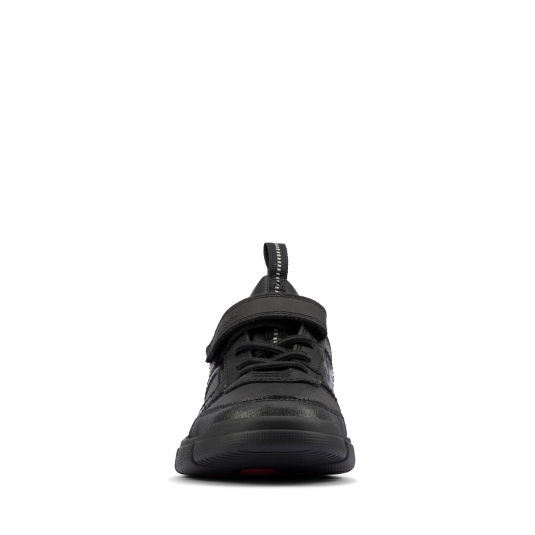 Kodieren Sie Helles K Clarks Schwarzes Leder