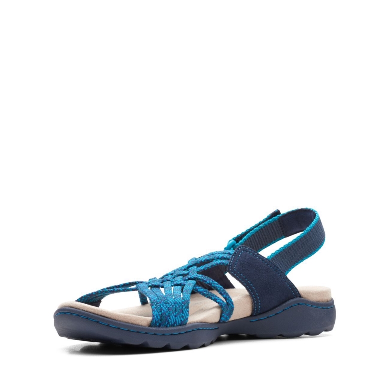 Navy Kombi Clarks Amanda Ease