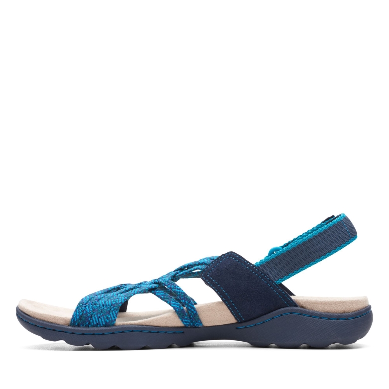 Navy Kombi Clarks Amanda Ease
