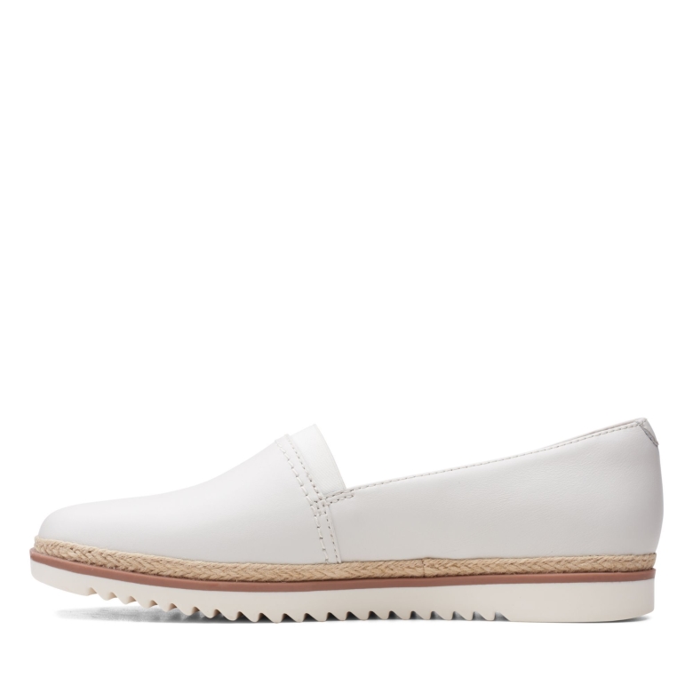 White Clarks Serena Paige