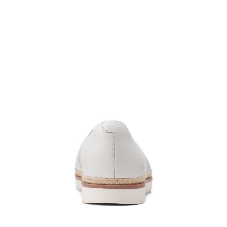 White Clarks Serena Paige