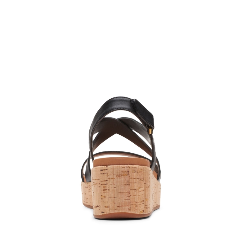 Kimmei Cork Black Clarks