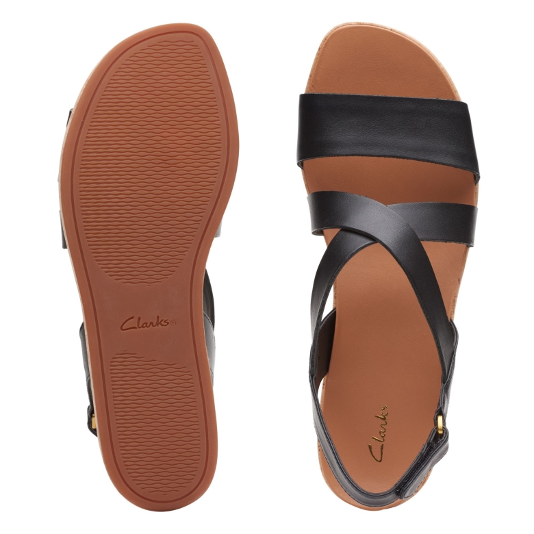 Kimmei Cork Black Clarks