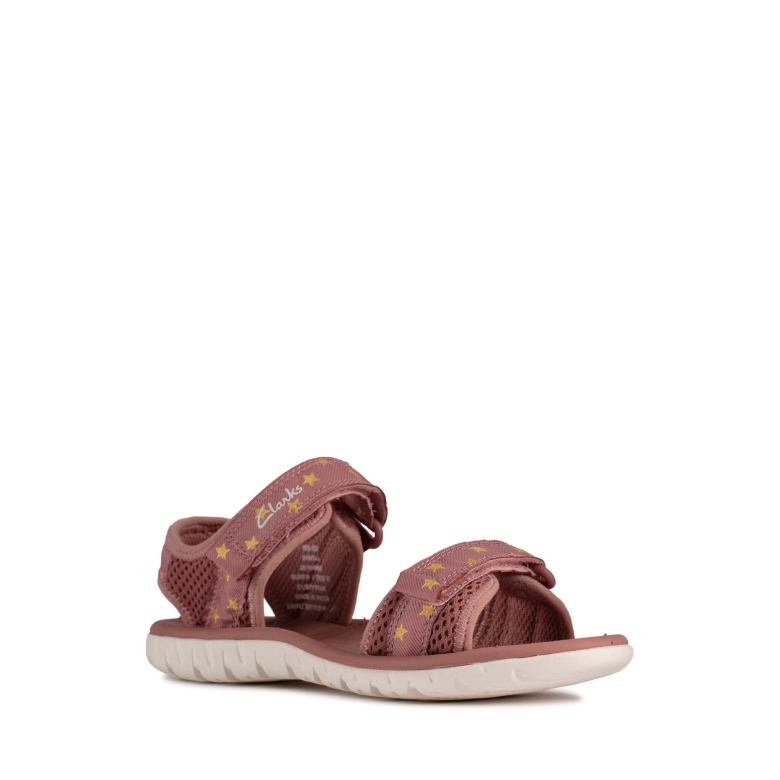 Surfingtide T Clarks Staubiges Rosa