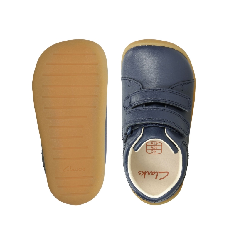Roamer Craft T Clarks Marineblaues Leder