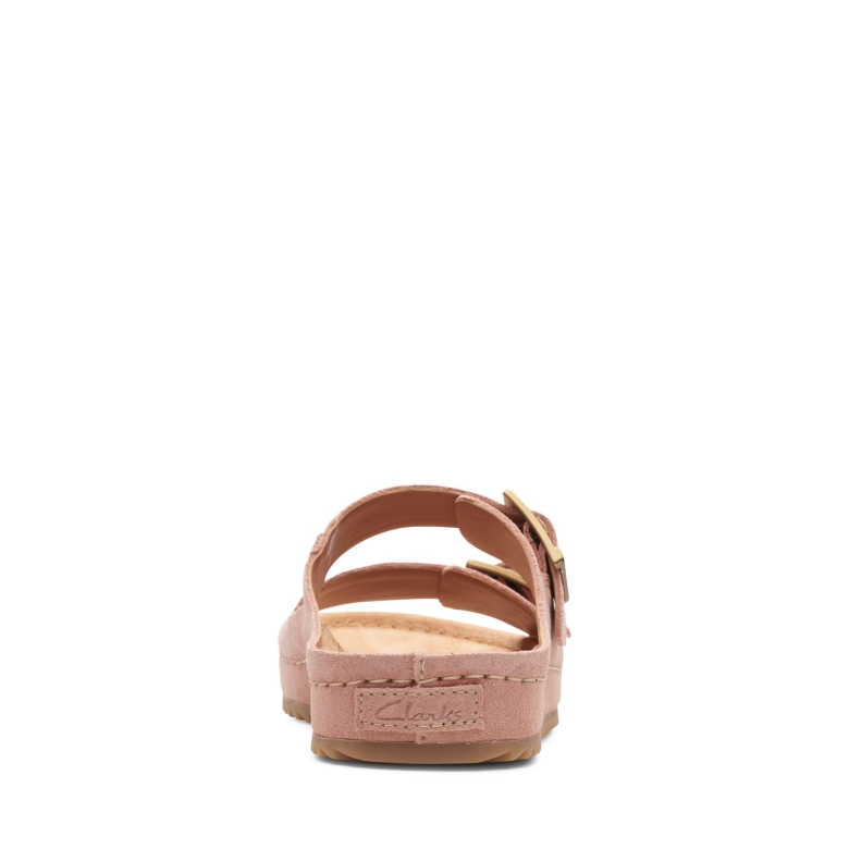 Clarks Rose Wildleder Brookleigh Sonne