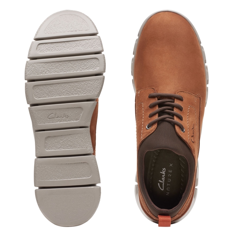 Nature X Two Clarks Dunkelbraunes Nubukleder