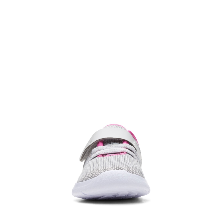 Hellgraues Ath-gewebe T Clarks