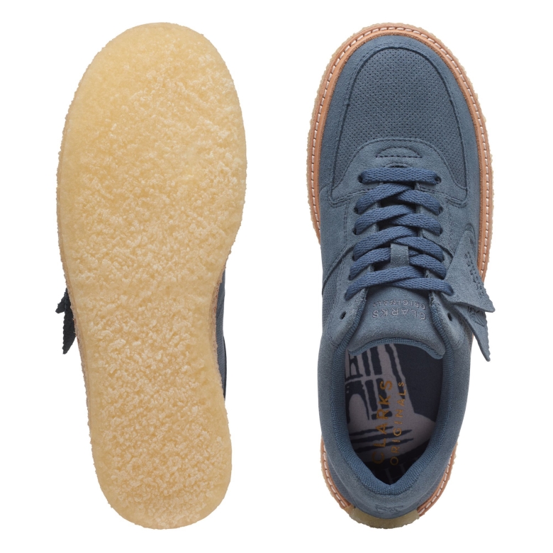 Clarks Blauer Wildleder-sandford