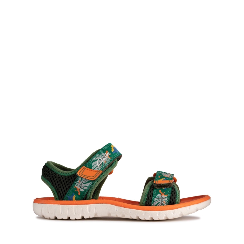 Grüne Kombi Clarks Surfing Tide T