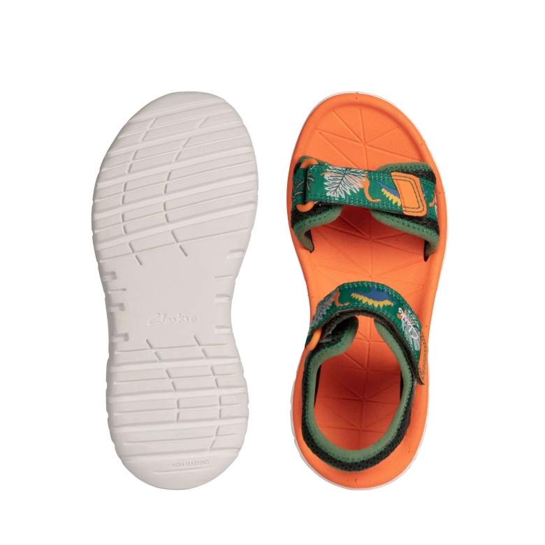 Grüne Kombi Clarks Surfing Tide T