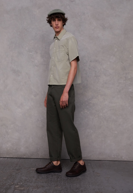 Natur Drei Lässige Schnürschuhe Clarks Mahago Ny