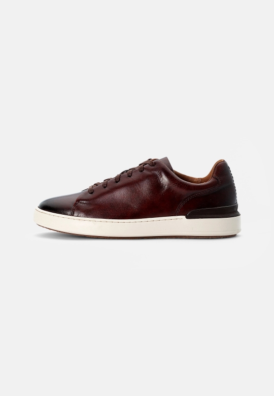 Clarks Court Lite Spitzenturnschuhe Dunkelbraun